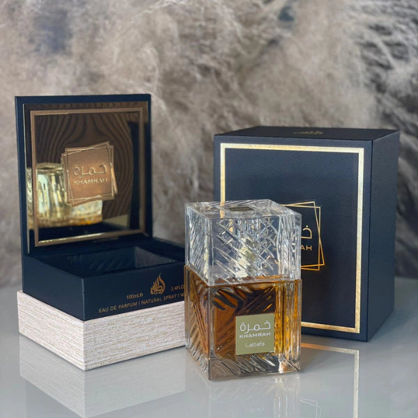 Khamrah Lattafa Perfumes - 100 ml - eau de parfum inspirado Angels' Share By Kilian