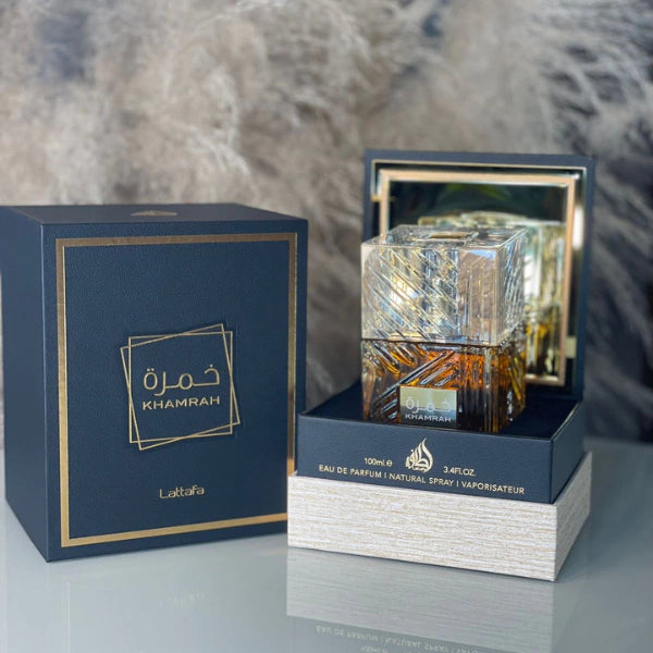 Khamrah Lattafa Perfumes - 100 ml - eau de parfum inspirado Angels' Share By Kilian