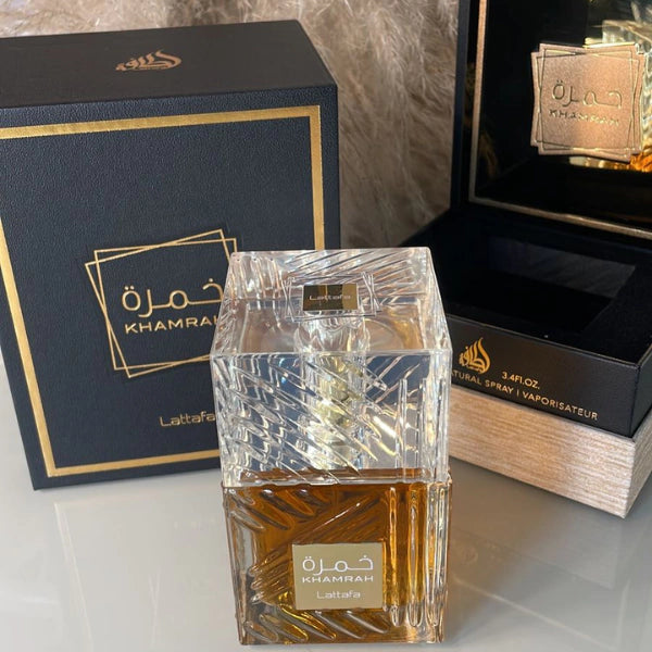 Khamrah Lattafa Perfumes - 100 ml - eau de parfum inspirado Angels' Share By Kilian