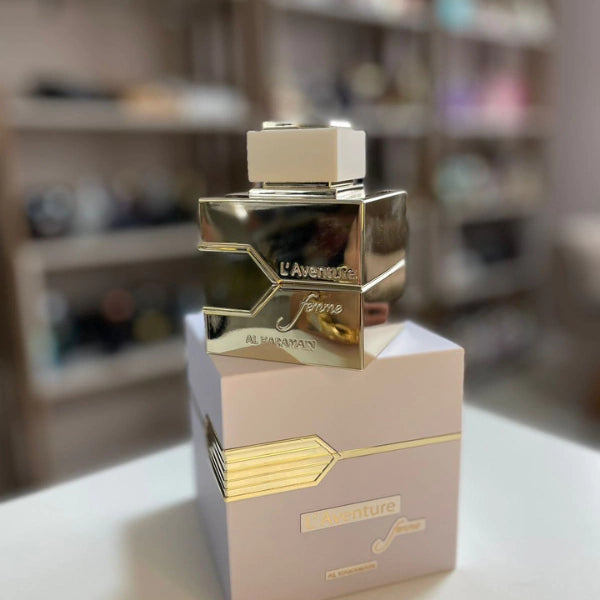 Perfume L'Aventure Femme - Al Haramain - Feminino - Eau de Parfum 100 ml -inspirado no Creed Aventus for Her