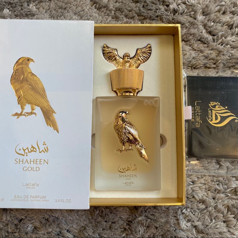 PERFUME ÁRABE LATTAFA SHAHEEN GOLD 100ML UNISSEX