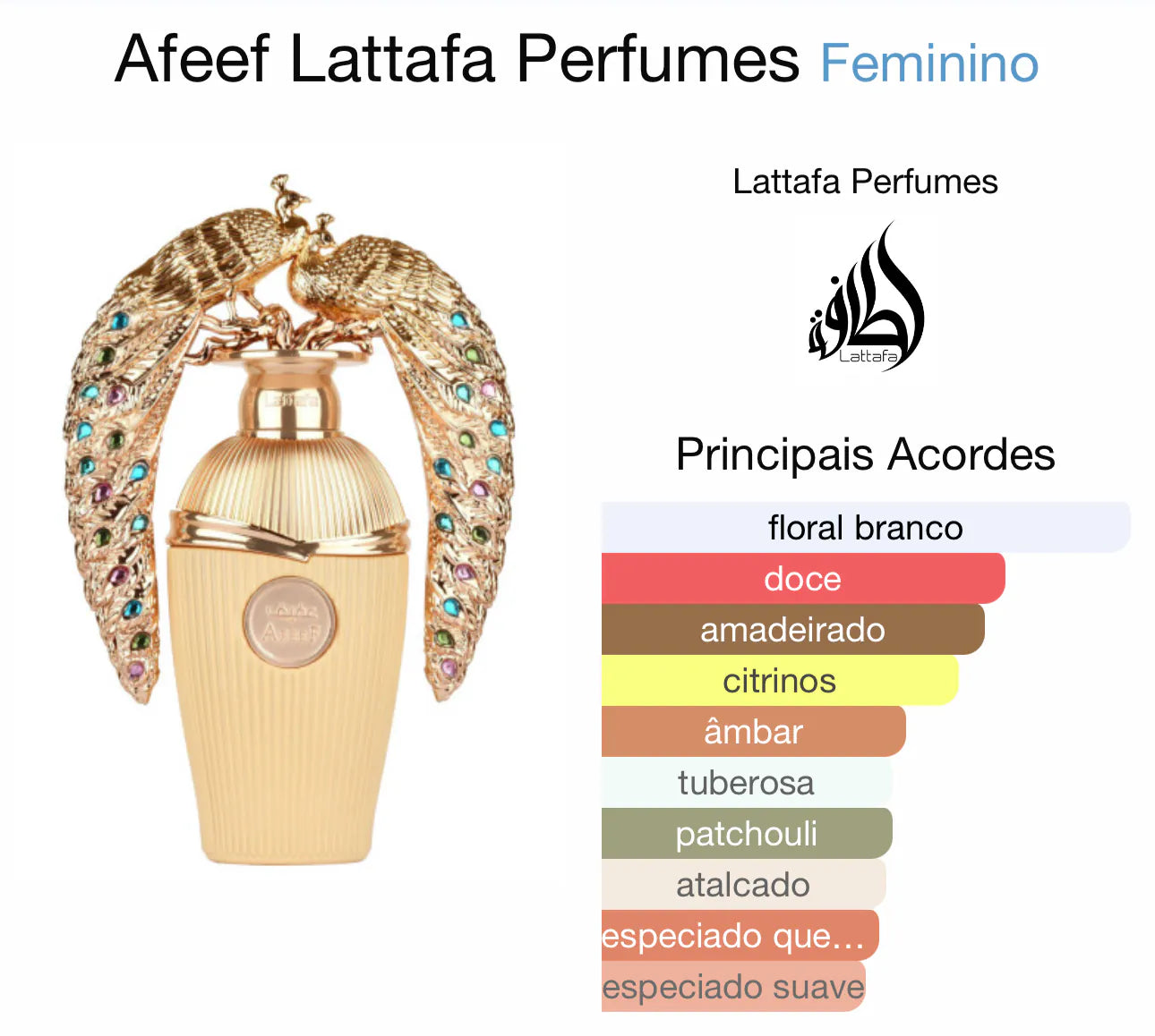 Afeef Eau de Parfum 100 ml Lattafa
