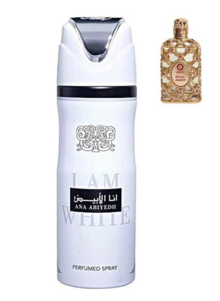 Desodorante Spray Ana Abiyedh Lattafa 200 ml inspirado Royal Amber