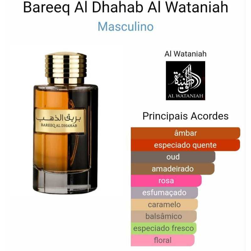 Bareeq Al Dhahab de Al Wataniah - masculino 100ml