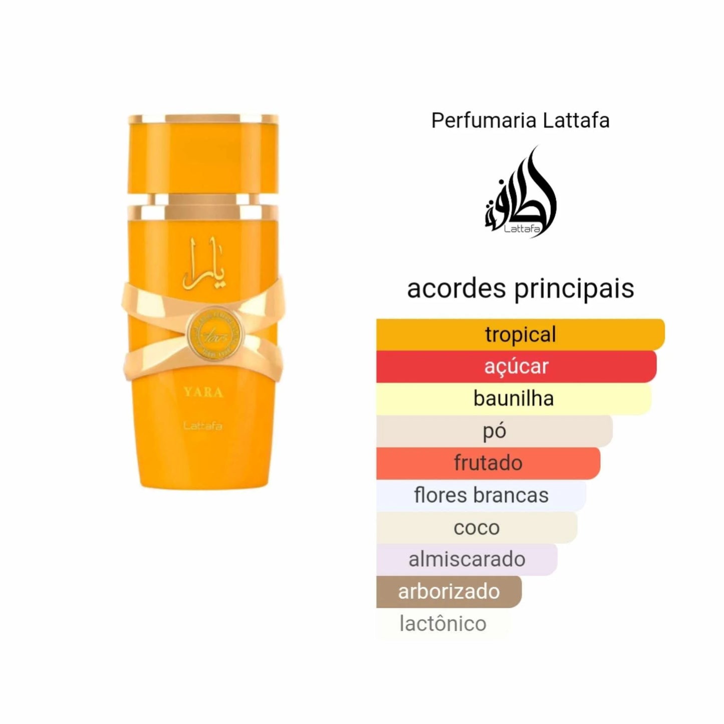Yara Tous de Lattafa Perfumes Inspiração Famme Paco Rabanne - Eau de Parfum - 100 ml
