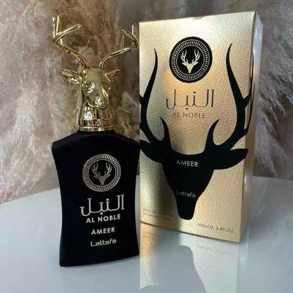 Al Noble Ameer da Lattafa inspiração Swedish Wood Pana Dora