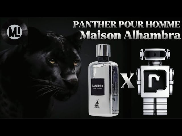 Panther Pour Homme de Maison Alhambra - Inspirado no Phantom Paco Rabanne - 100 ml eau de parfum