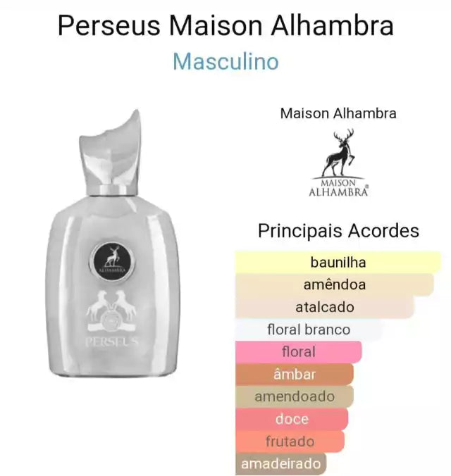 PERSEUS EAU DE PARFUM MAISON ALHAMBRA 100 ML
