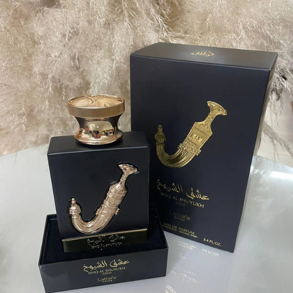 Ishq Al Shuyukh Gold de Lattafa Perfumes - inspirado no Swedish Wood Pana Dora