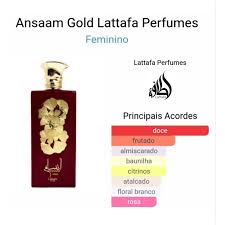 Ansaam Gold de Lattafa Perfumes inspiração Oriana Parfums de Marly