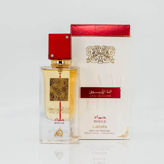 Lattafa Ana Abiyedh Rouge - inspirado no Baccarat rouge - eau de parfum