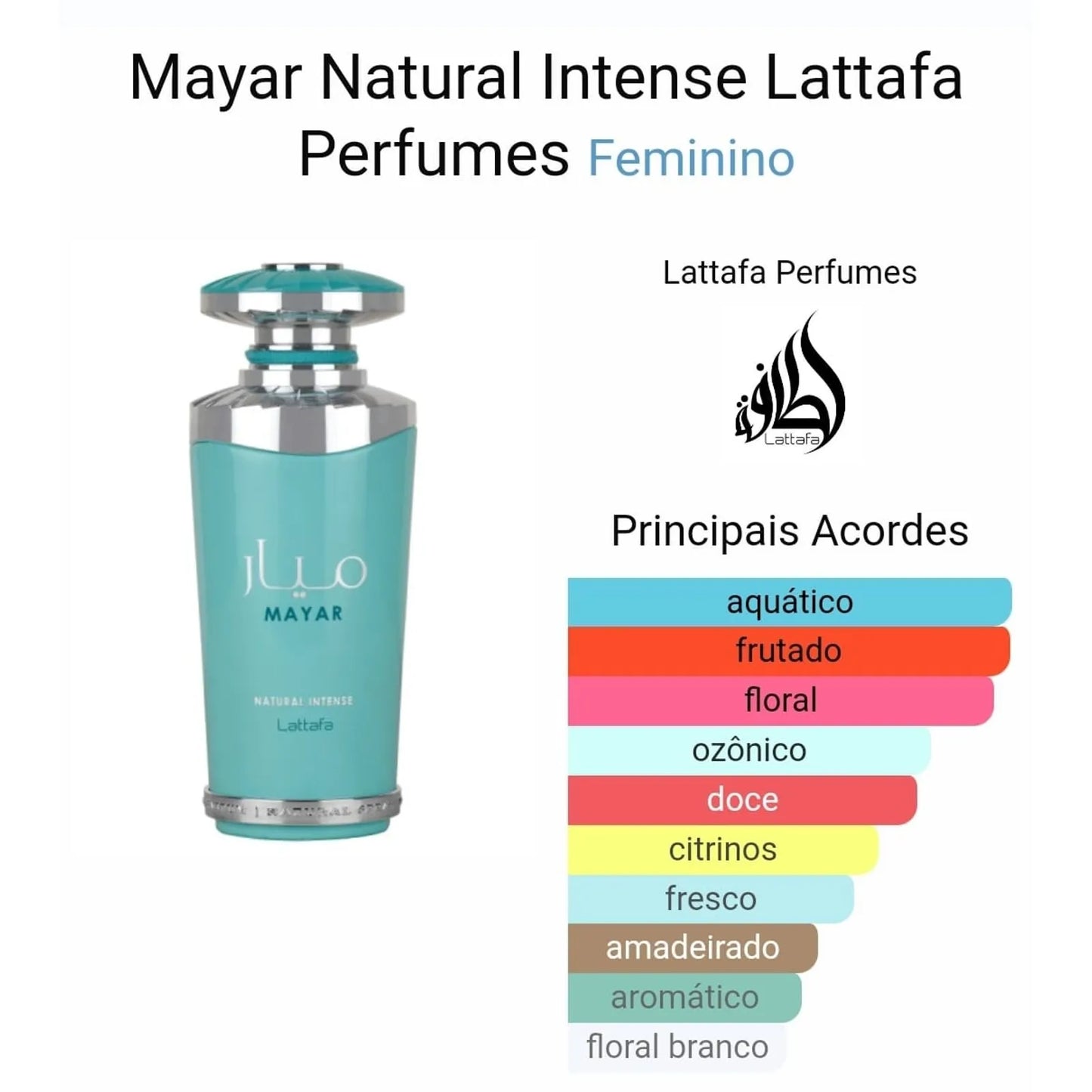 Mayar Natural Intense de Lattafa Perfumes - 100 ml eau de parfum